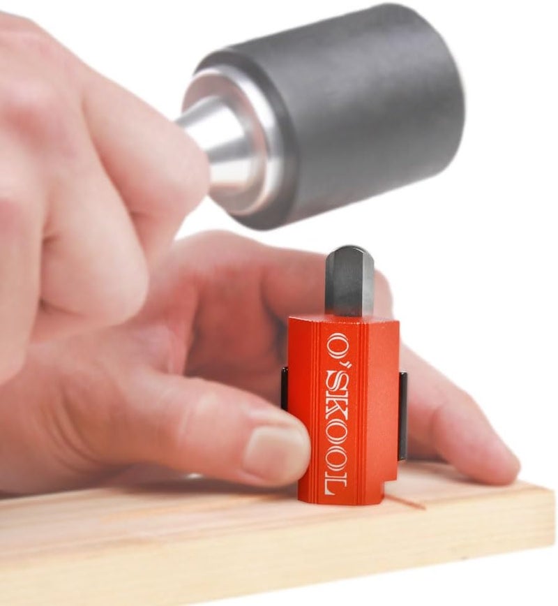 O'SKOOL Corner Chisel, Square Mortise Chisel for cabinet making, Door Hinges, squaring hinge recesses, Framing, and General Woodworking, DAB020 - Image 5